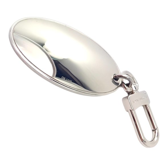 Louis Vuitton Silver Oval Key Holder - Picture 2 of 9